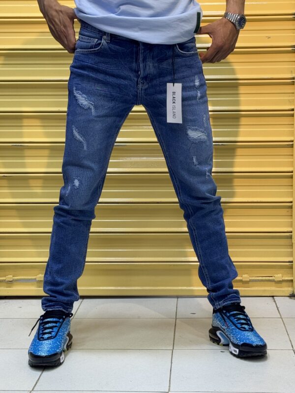 Denım Blue Jeans Black Island – Image 3