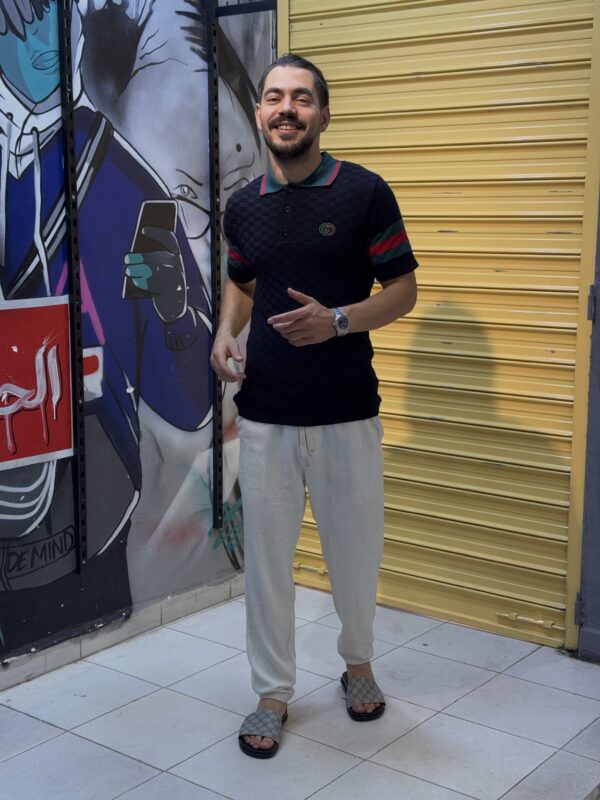 T-shirt   Polo en  maille Gucci – Image 3