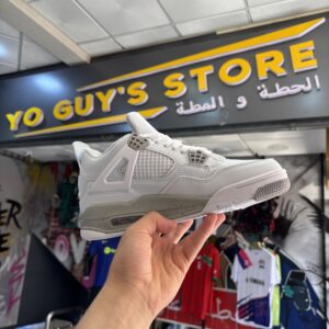 Air Jordan 4 White Cement