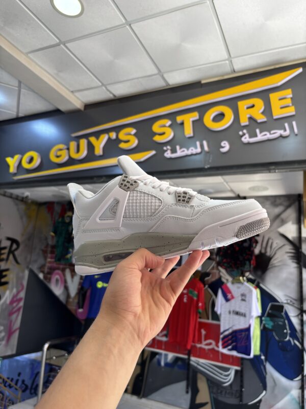 Air Jordan 4 White Cement