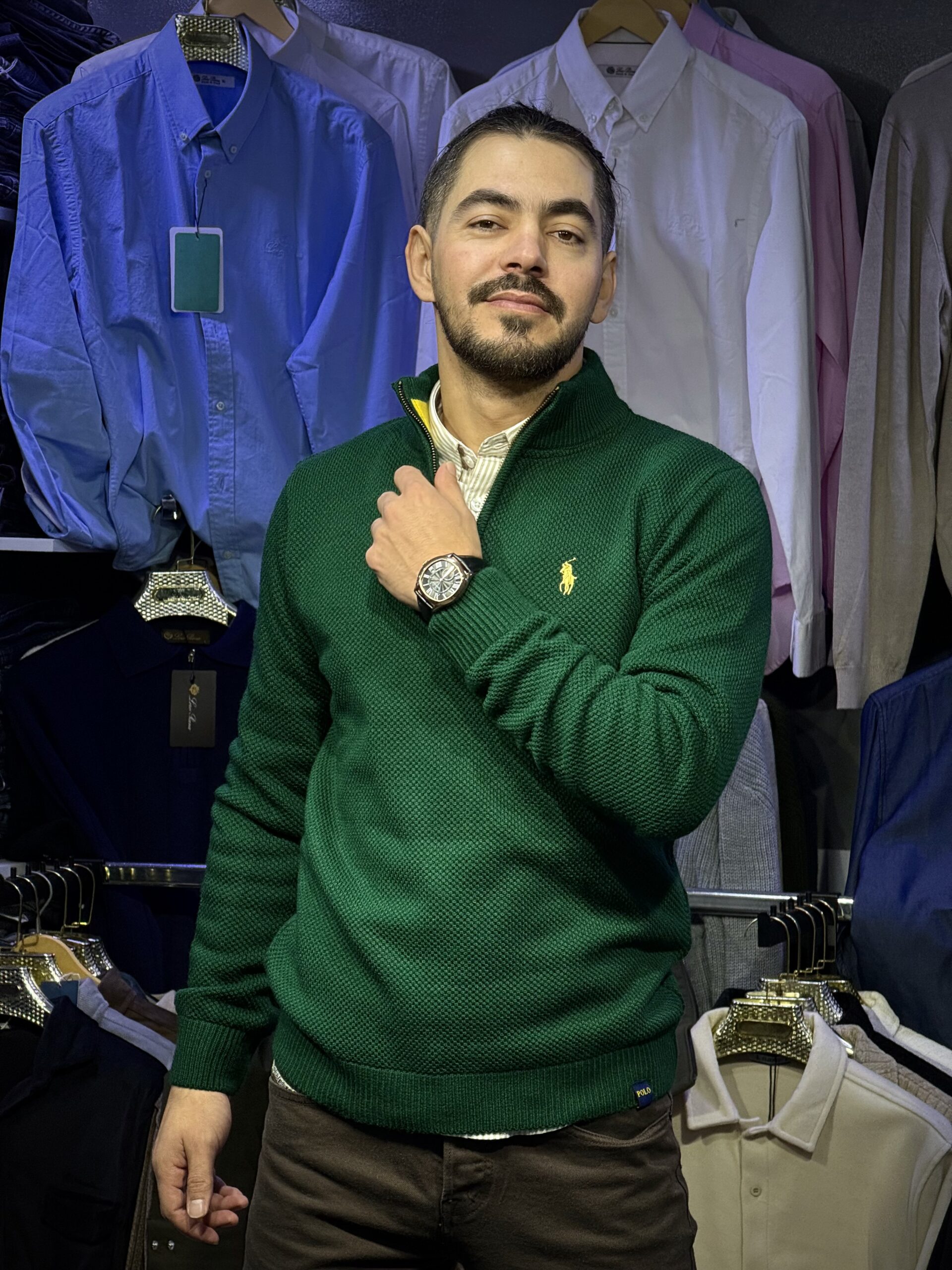 Ralph Lauren Quarter Zip Sweater